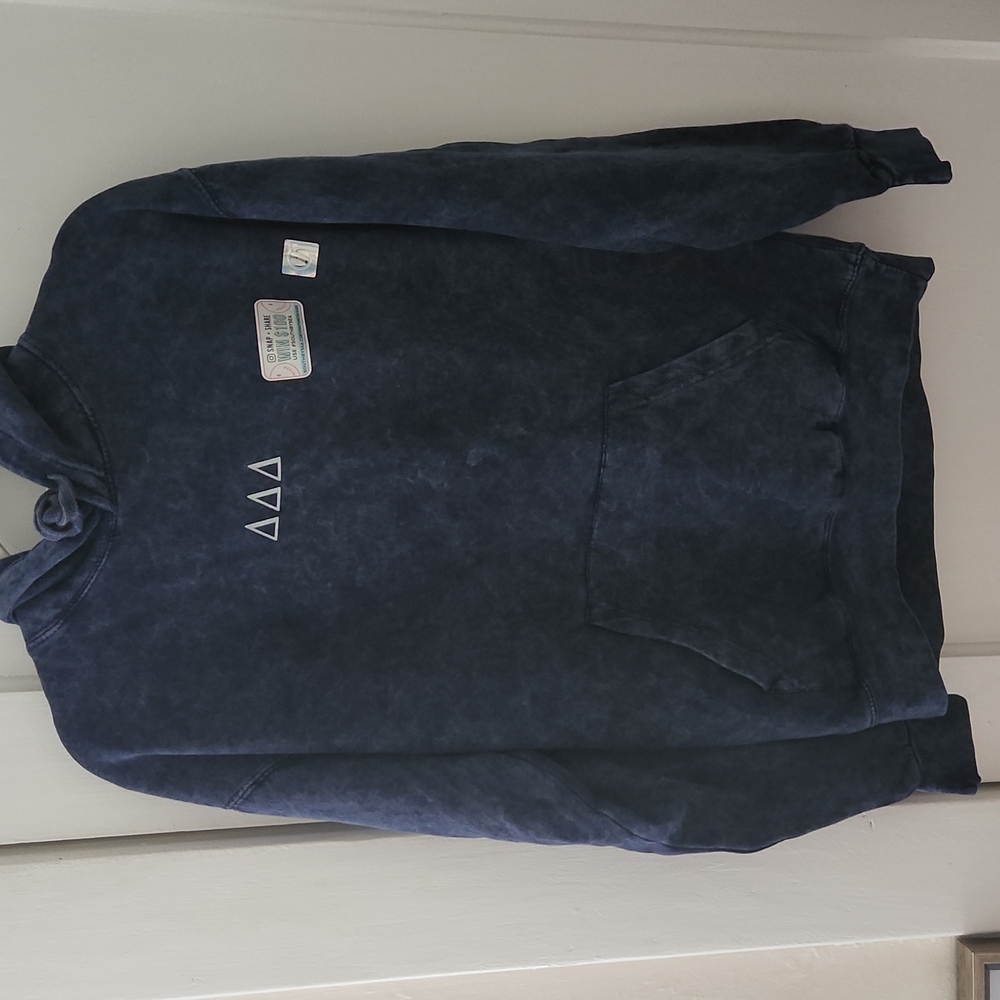 Tri Delta smily face hoodie